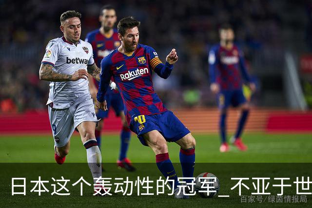 日本这个轰动性的冠军 不亚于世界杯男足奇迹